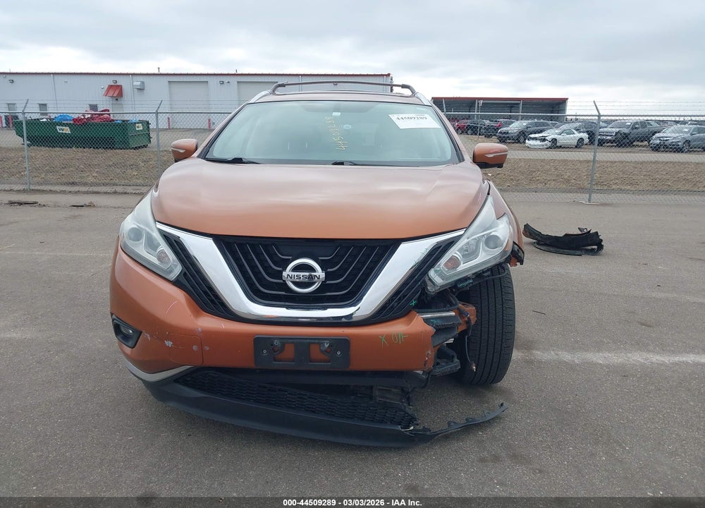2015 NISSAN MURANO PLATINUM/S/SL/SV VIN: 5N1AZ2MH9FN283608