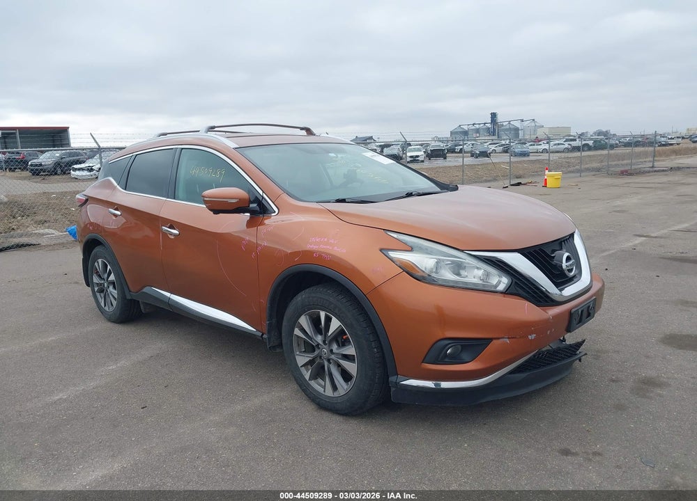 2015 NISSAN MURANO PLATINUM/S/SL/SV VIN: 5N1AZ2MH9FN283608