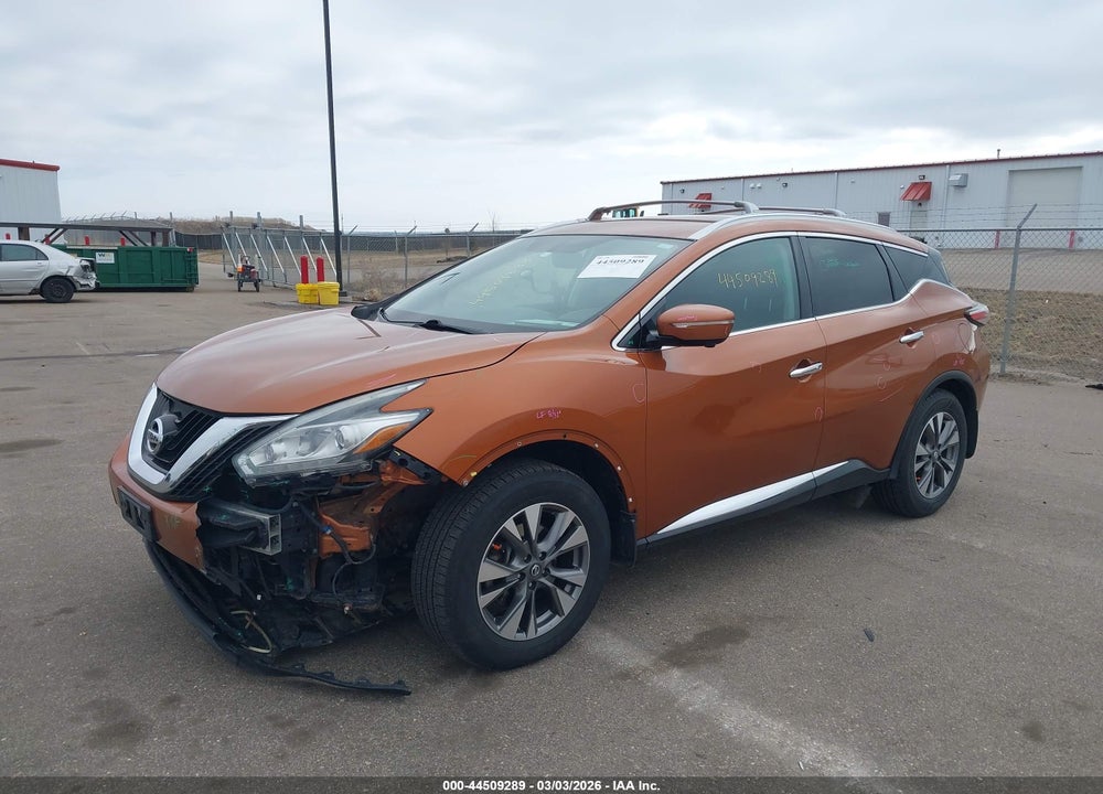 2015 NISSAN MURANO PLATINUM/S/SL/SV VIN: 5N1AZ2MH9FN283608