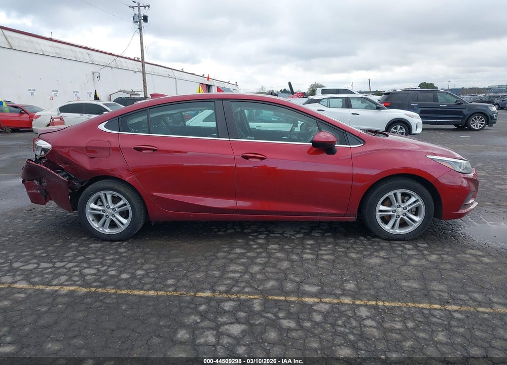 2017 CHEVROLET CRUZE LT AUTO VIN: 1G1BE5SM2H7176101