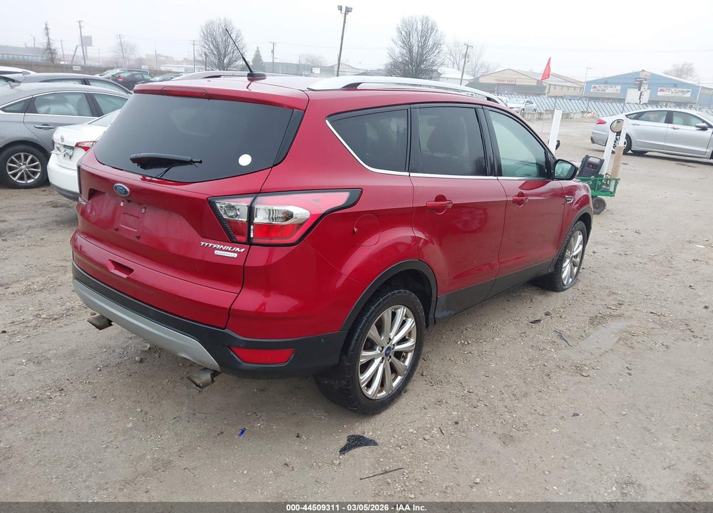 2017 FORD ESCAPE TITANIUM VIN: 1FMCU0JDXHUB97262