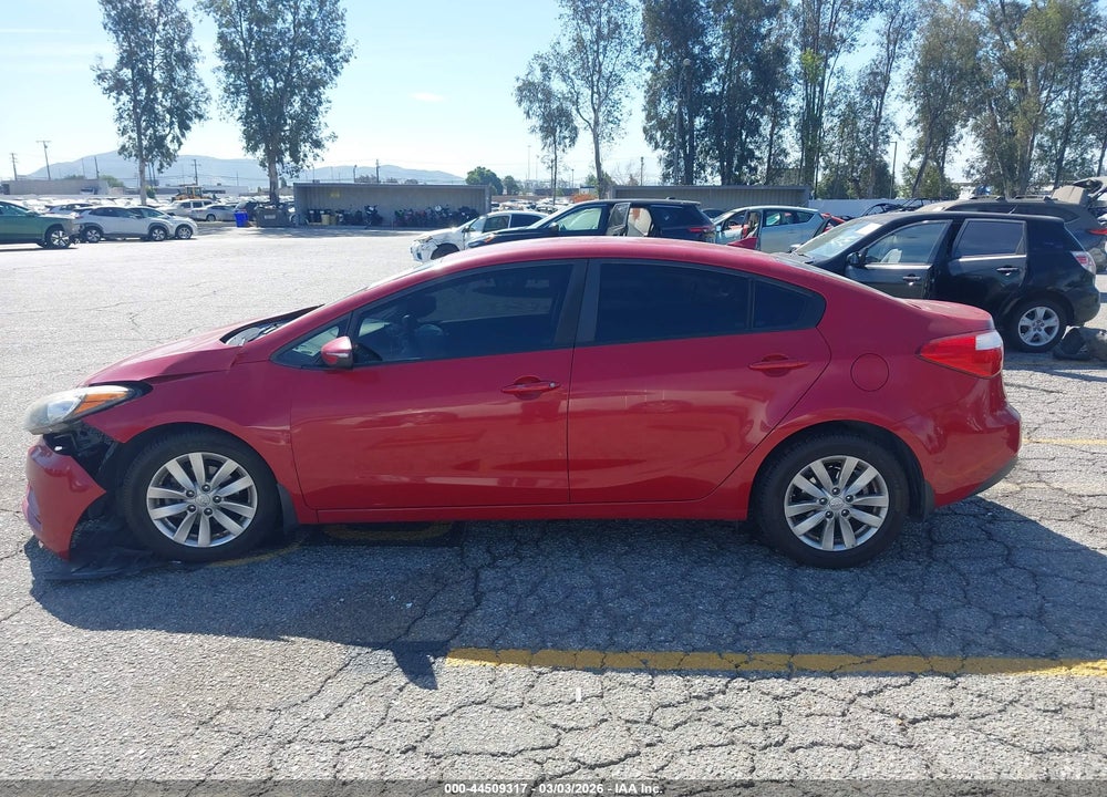 2016 KIA FORTE LX VIN: KNAFX4A60G5574074