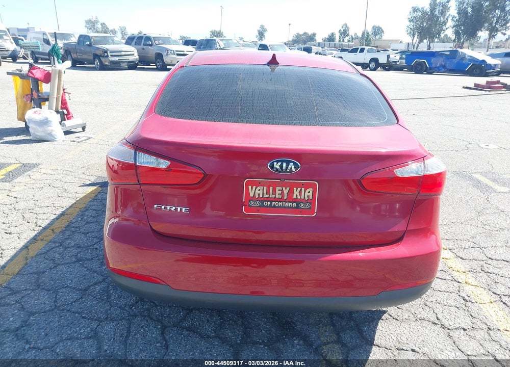 2016 KIA FORTE LX VIN: KNAFX4A60G5574074