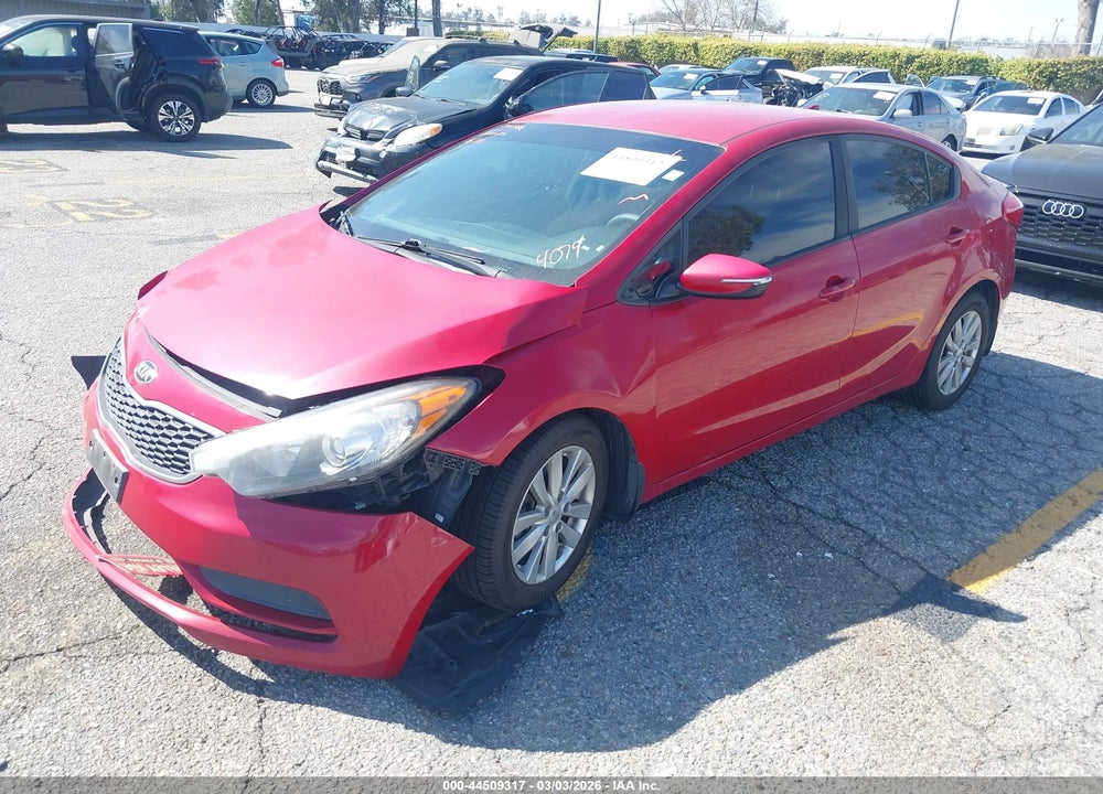2016 KIA FORTE LX VIN: KNAFX4A60G5574074