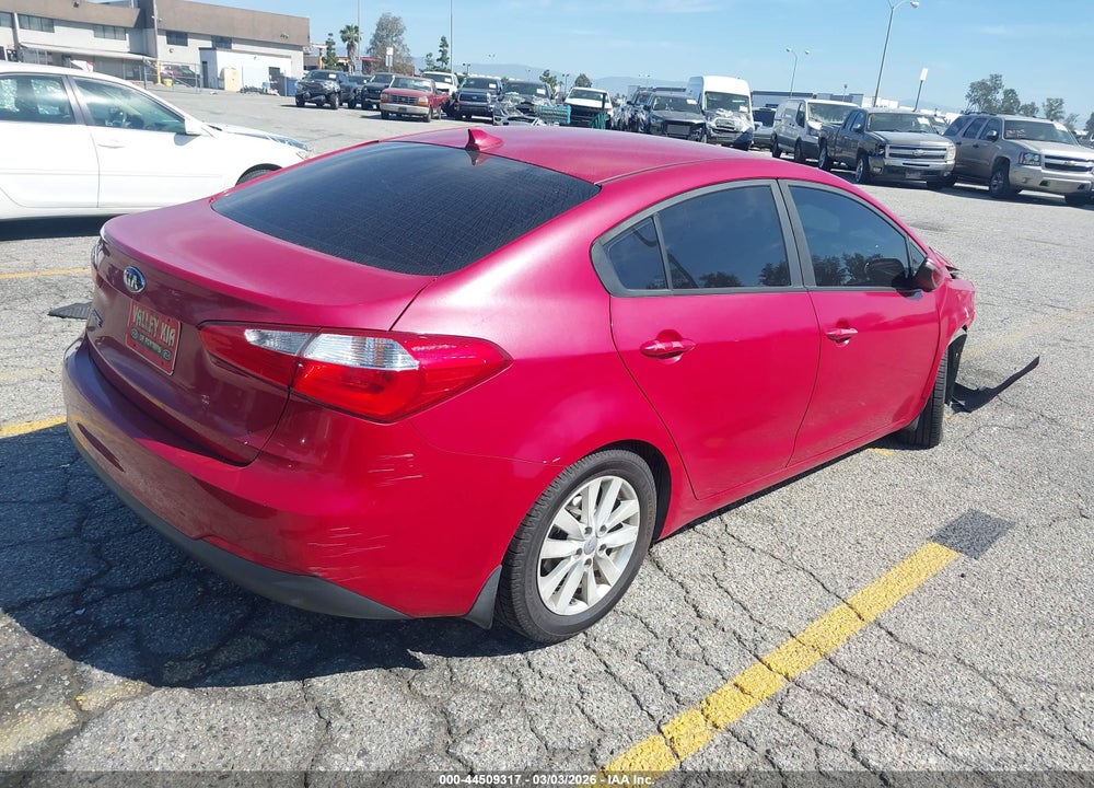 2016 KIA FORTE LX VIN: KNAFX4A60G5574074