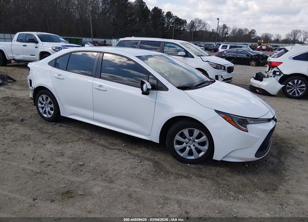 2021 TOYOTA COROLLA LE VIN: JTDEPMAE6MJ124325