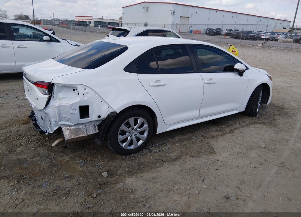 2021 TOYOTA COROLLA LE VIN: JTDEPMAE6MJ124325