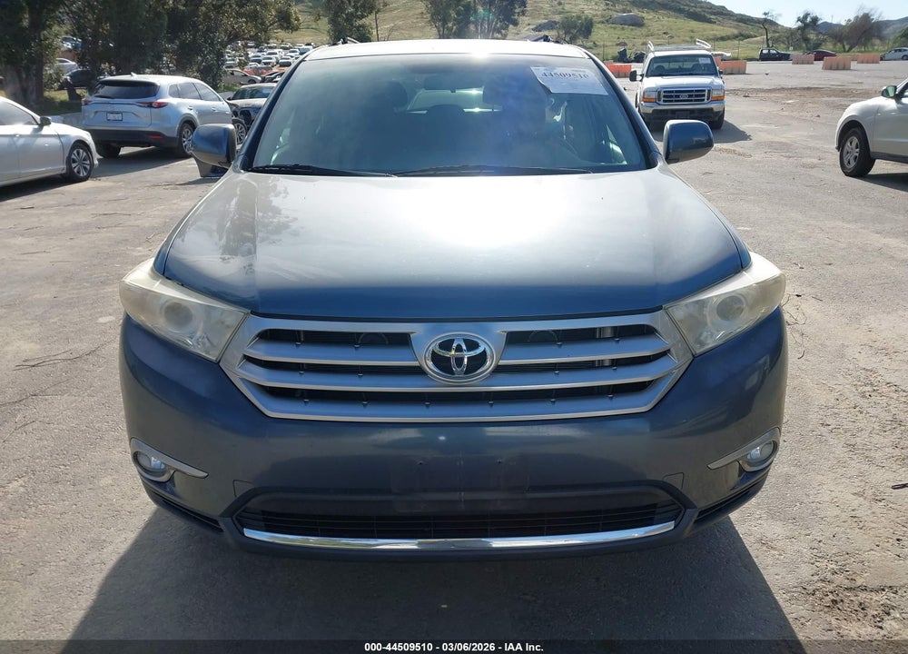2013 TOYOTA HIGHLANDER BASE PLUS V6 VIN: 5TDZK3EH7DS114095