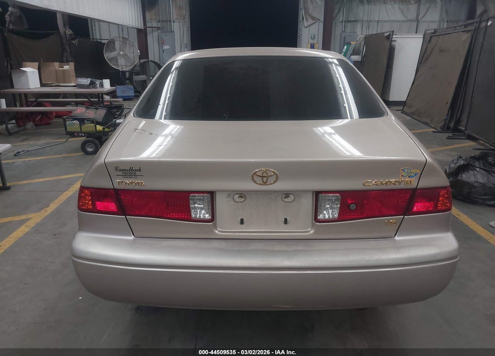 2001 TOYOTA CAMRY LE V6 VIN: JT2BF22K510342068
