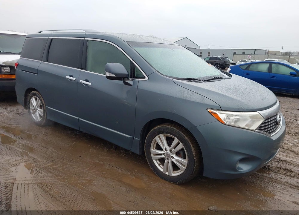 2011 NISSAN QUEST SL VIN: JN8AE2KPXB9012459