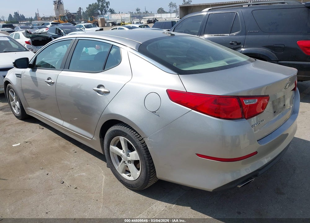 2015 KIA OPTIMA LX VIN: KNAGM4A7XF5571574