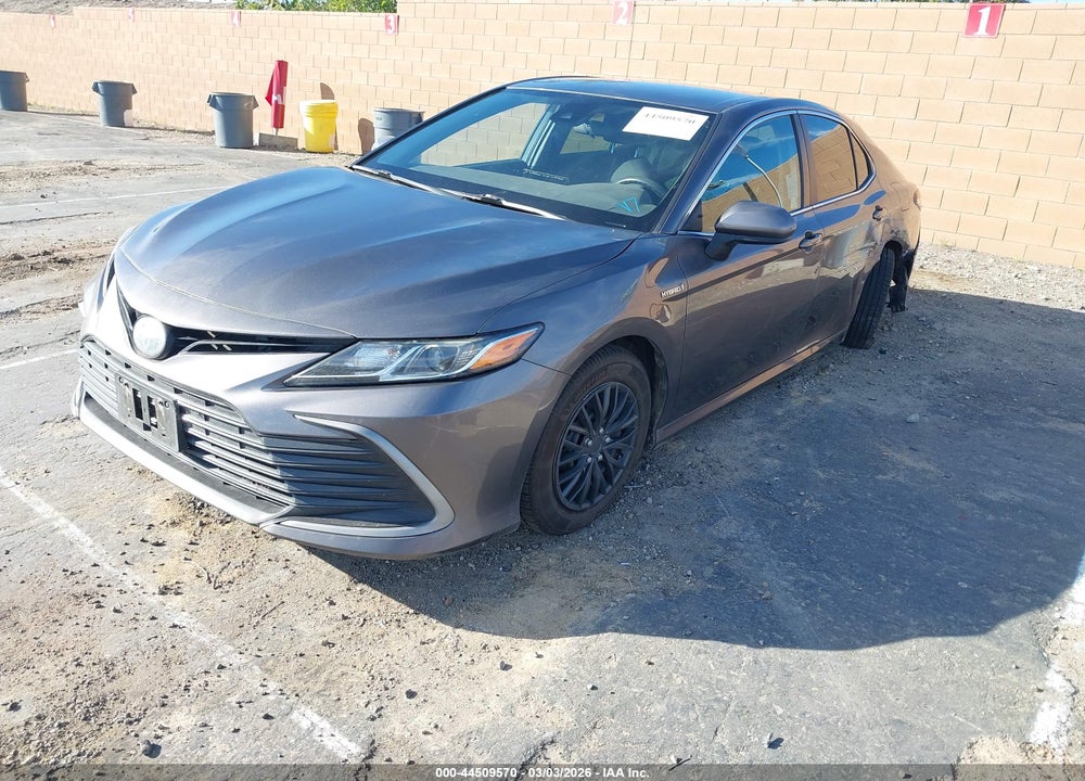 2021 TOYOTA CAMRY LE HYBRID VIN: 4T1C31AK1MU548125