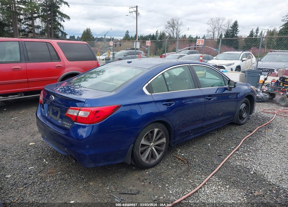 2015 SUBARU LEGACY 3.6R LIMITED VIN: 4S3BNEL6XF3010288