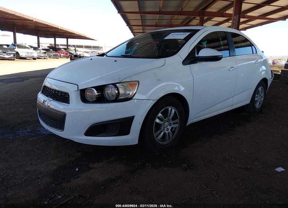 2012 CHEVROLET SONIC 2LT VIN: 1G1JC5SH3C4224168