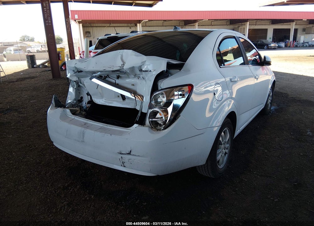 2012 CHEVROLET SONIC 2LT VIN: 1G1JC5SH3C4224168