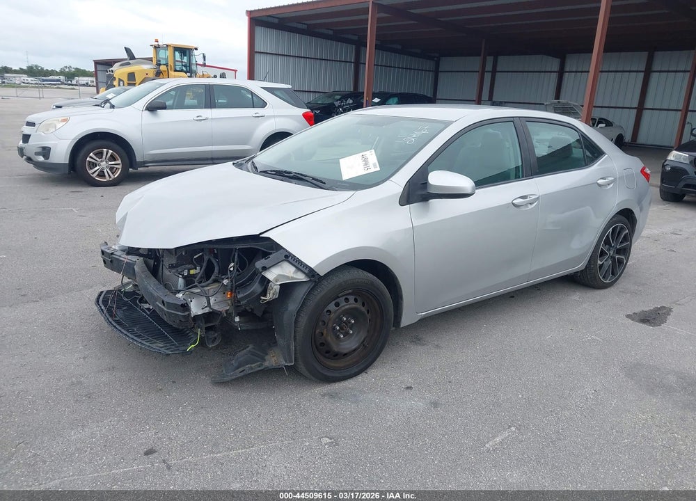 2015 TOYOTA COROLLA LE VIN: 2T1BURHE8FC387672