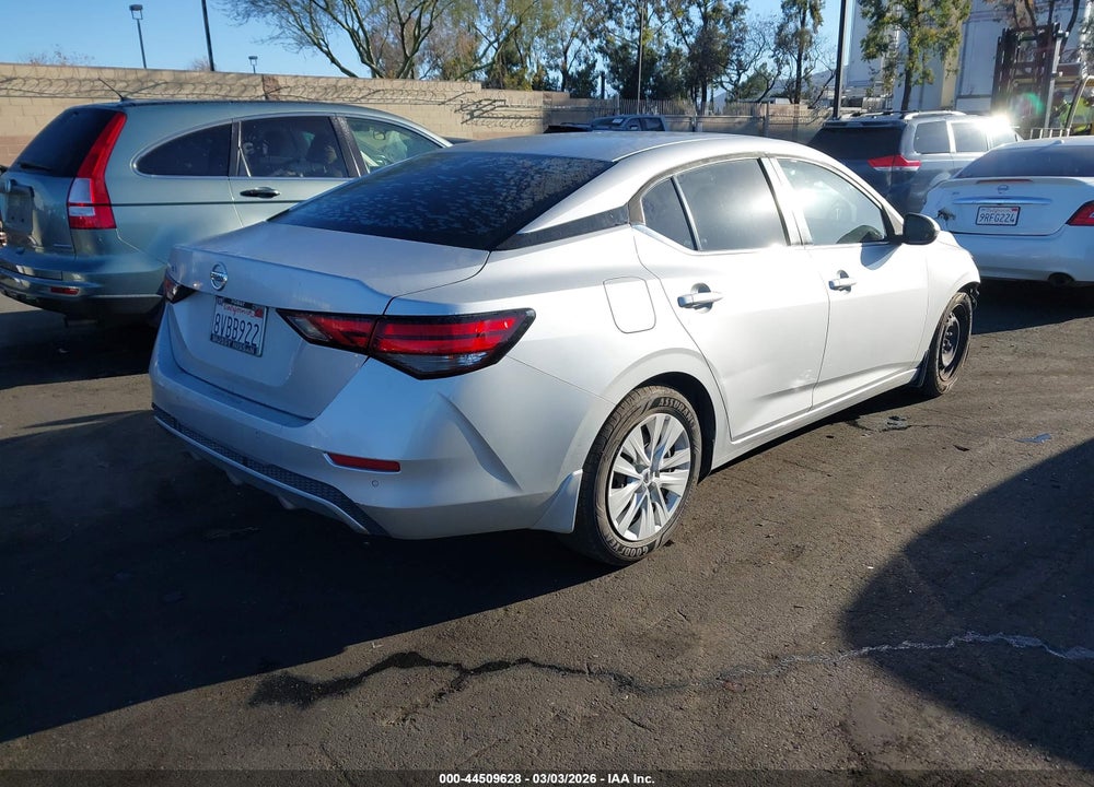 2020 NISSAN SENTRA S XTRONIC CVT VIN: 3N1AB8BV4LY277866