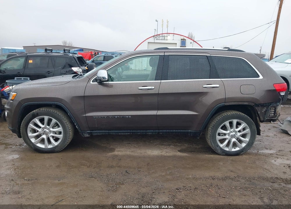 2017 JEEP GRAND CHEROKEE LIMITED 4X4 VIN: 1C4RJFBG2HC958777