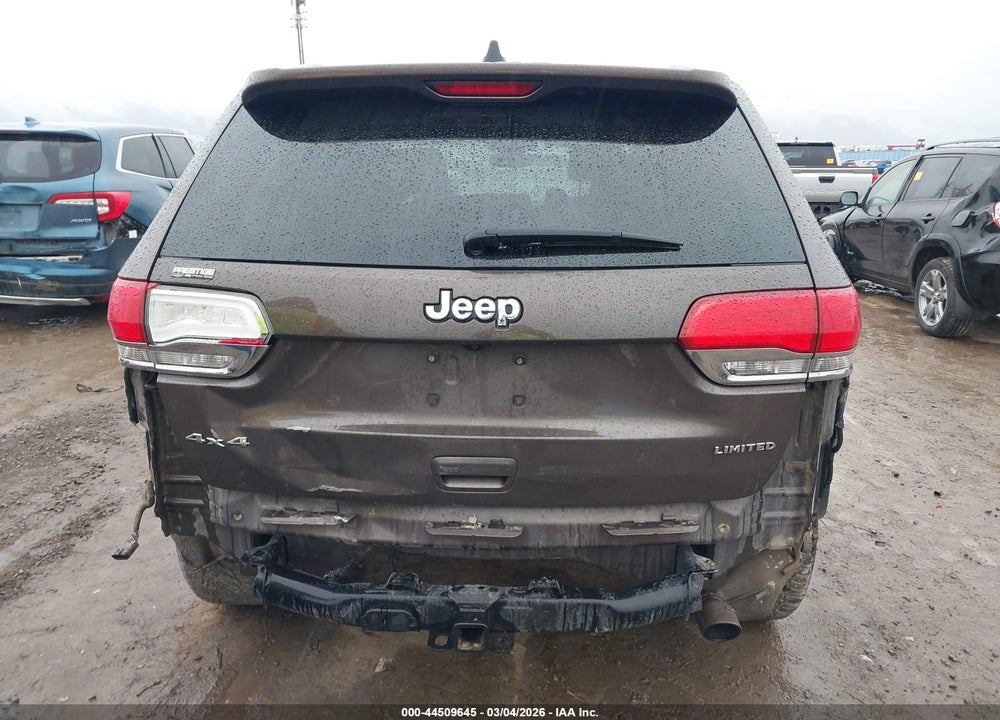 2017 JEEP GRAND CHEROKEE LIMITED 4X4 VIN: 1C4RJFBG2HC958777