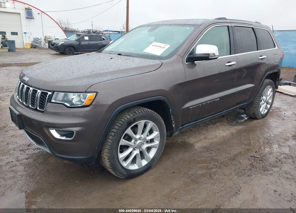 2017 JEEP GRAND CHEROKEE LIMITED 4X4 VIN: 1C4RJFBG2HC958777