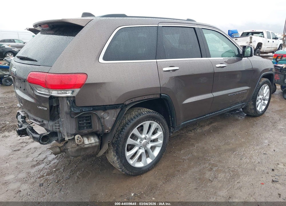 2017 JEEP GRAND CHEROKEE LIMITED 4X4 VIN: 1C4RJFBG2HC958777