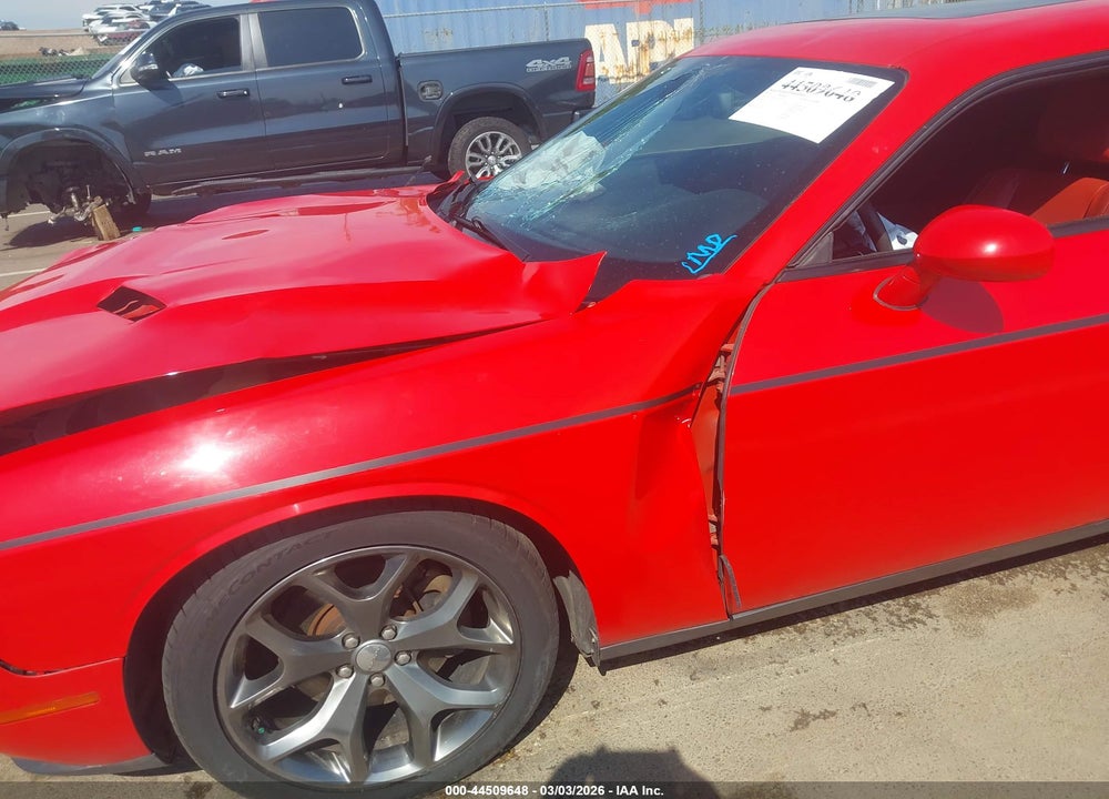 2015 DODGE CHALLENGER SXT PLUS VIN: 2C3CDZBG5FH707703