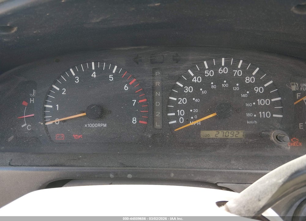 1999 TOYOTA TACOMA VIN: 4TAVL52N9XZ454218