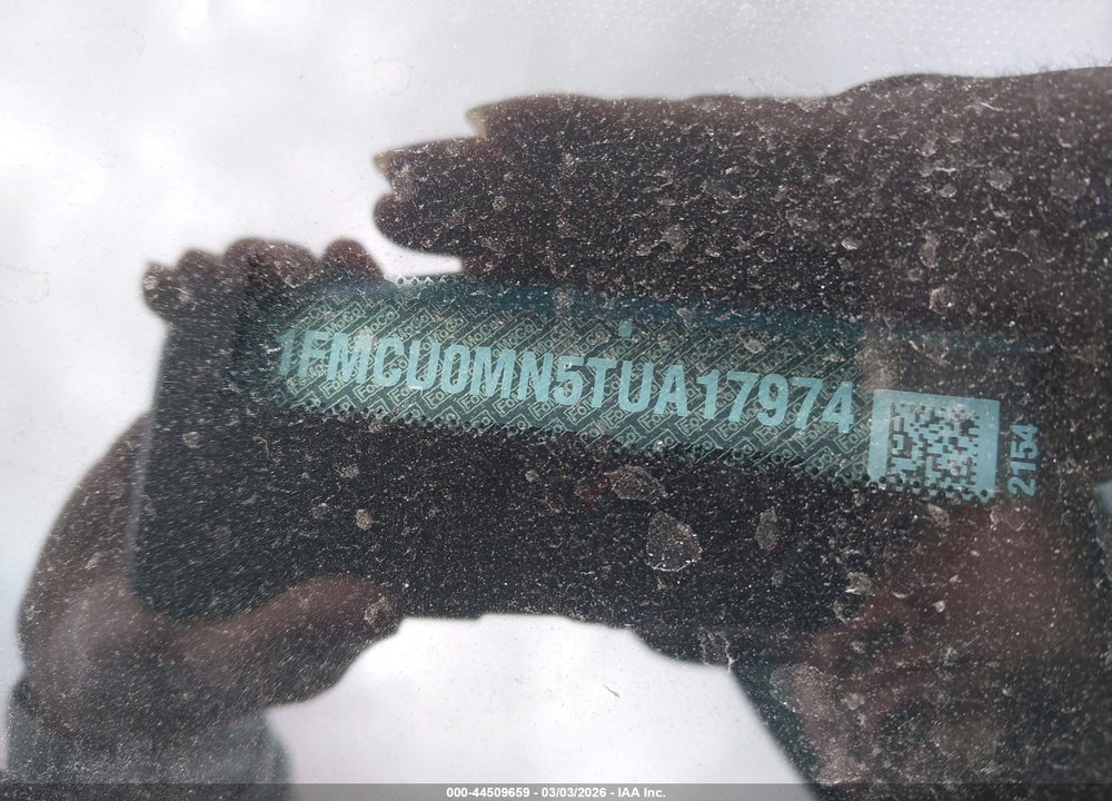 2026 FORD ESCAPE ST-LINE VIN: 1FMCU0MN5TUA17974