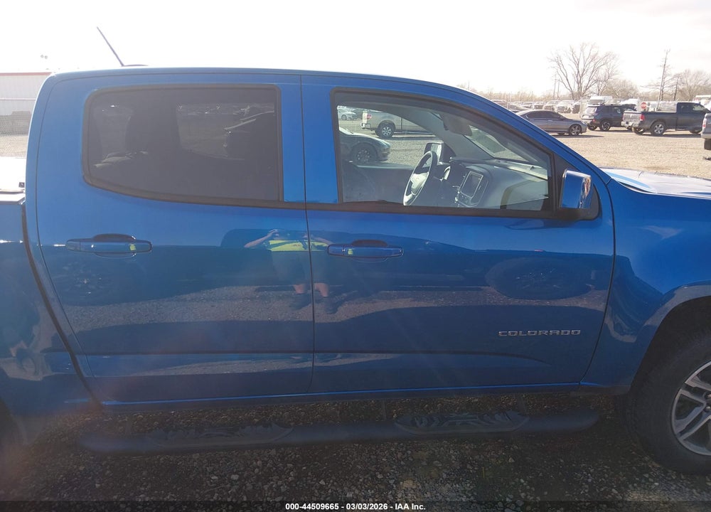 2022 CHEVROLET COLORADO 2WD  SHORT BOX WT VIN: 1GCGSBEA6N1299890