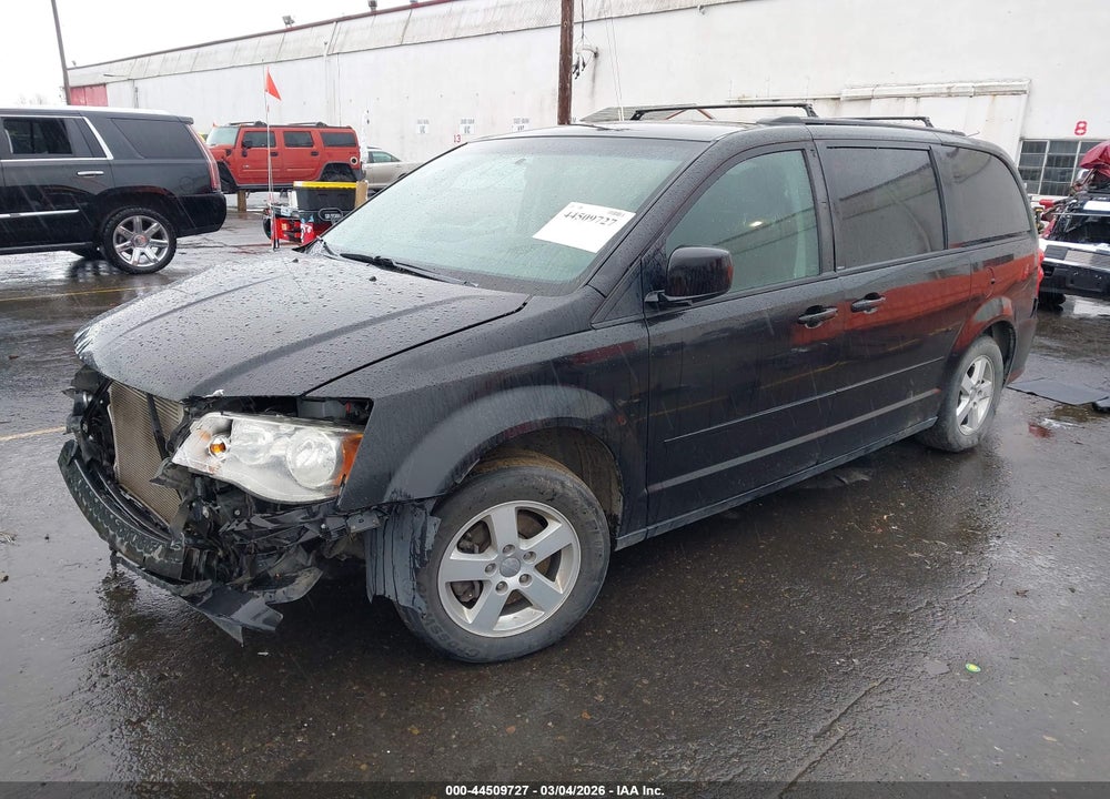 2012 DODGE GRAND CARAVAN SXT VIN: 2C4RDGCG1CR253304