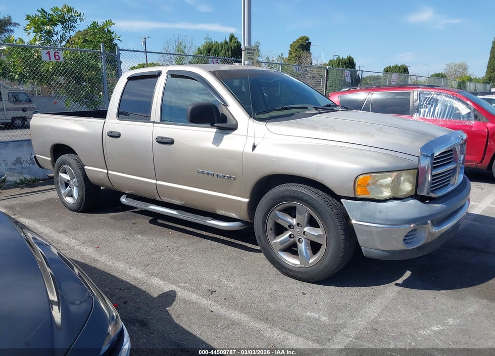 2002 DODGE RAM 1500 ST VIN: 1D7HA18N22J197052