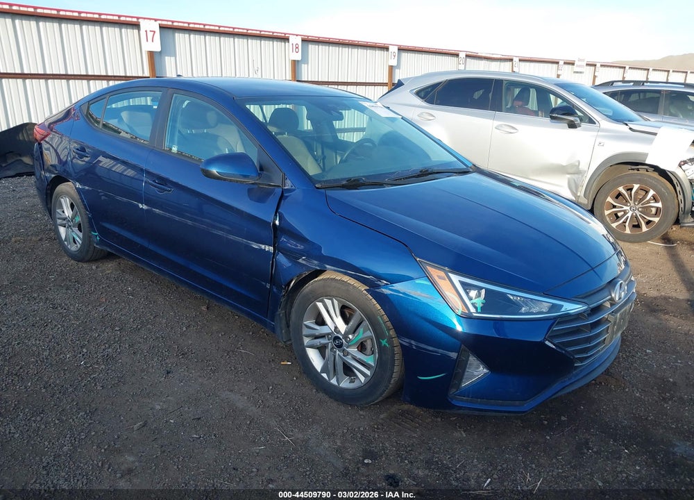 2020 HYUNDAI ELANTRA SEL VIN: 5NPD84LF7LH563958