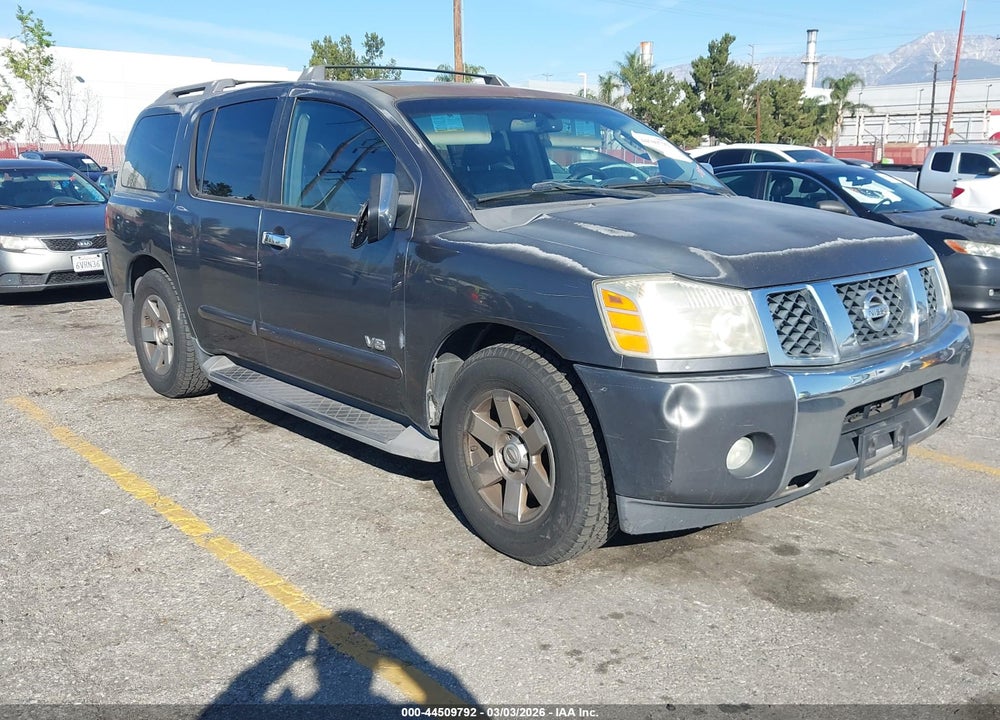 2007 NISSAN ARMADA LE VIN: 5N1AA08A57N700202