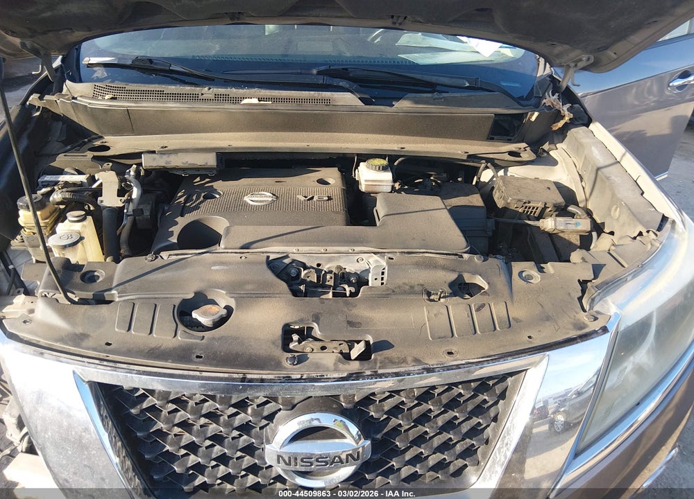 2013 NISSAN PATHFINDER SL VIN: 5N1AR2MN9DC608918