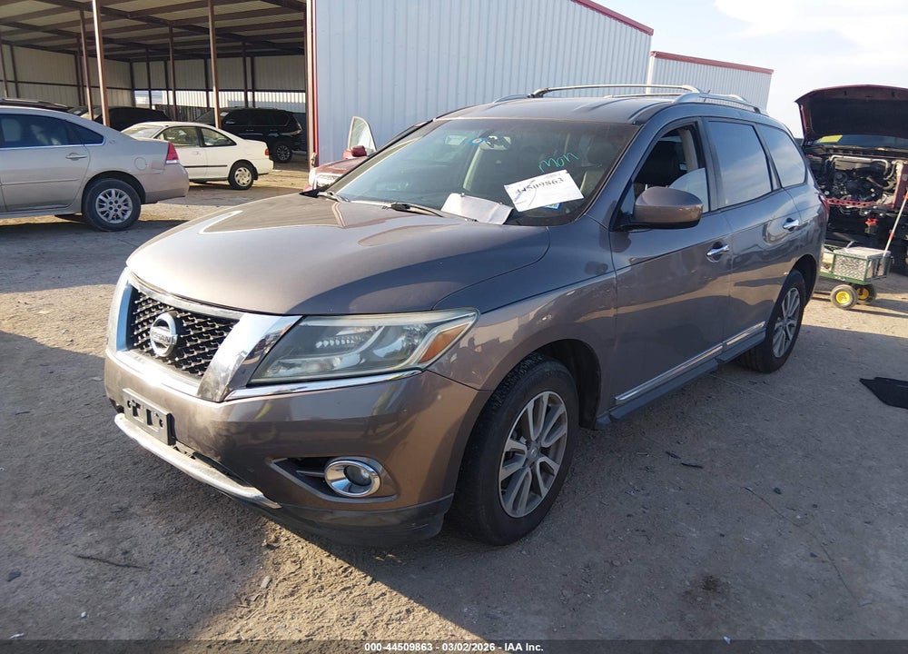 2013 NISSAN PATHFINDER SL VIN: 5N1AR2MN9DC608918