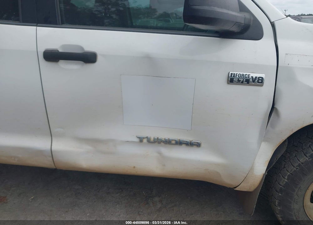 2016 TOYOTA TUNDRA SR5 5.7L V8 VIN: 5TFDW5F11GX579773