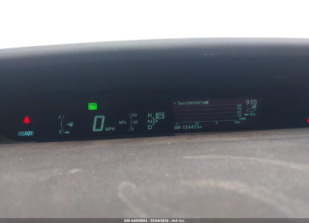 2010 TOYOTA PRIUS IV VIN: JTDKN3DU2A0052689