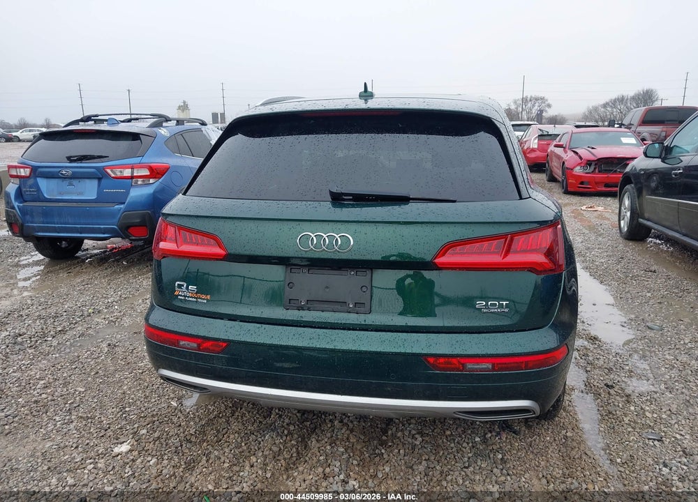 2018 AUDI Q5 2.0T PREMIUM/2.0T TECH PREMIUM VIN: WA1BNAFY4J2026095