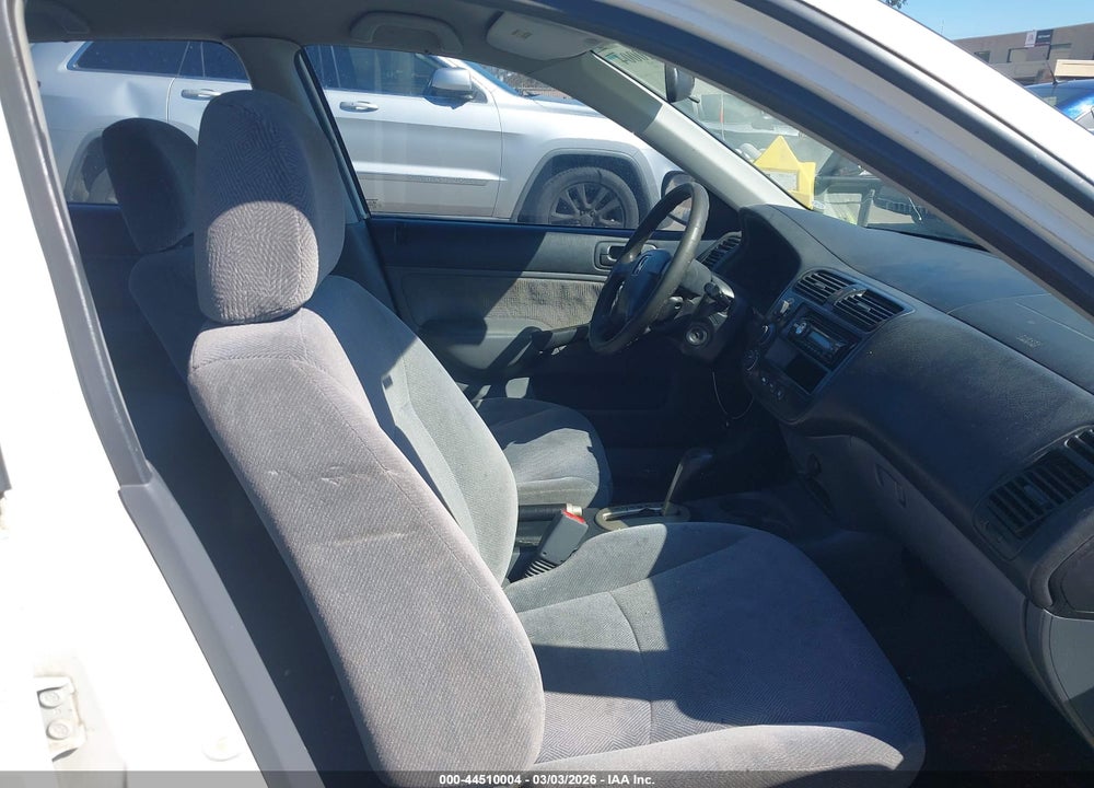 2001 HONDA CIVIC LX VIN: 2HGES16541H559476