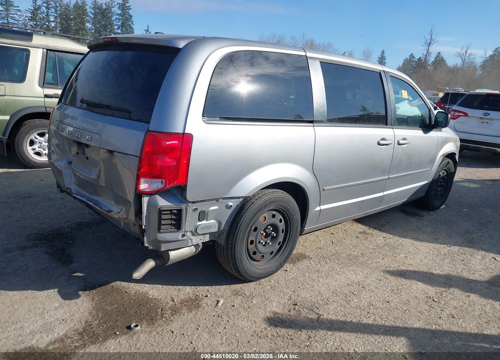 2016 DODGE GRAND CARAVAN SE VIN: 2C4RDGBG2GR209609