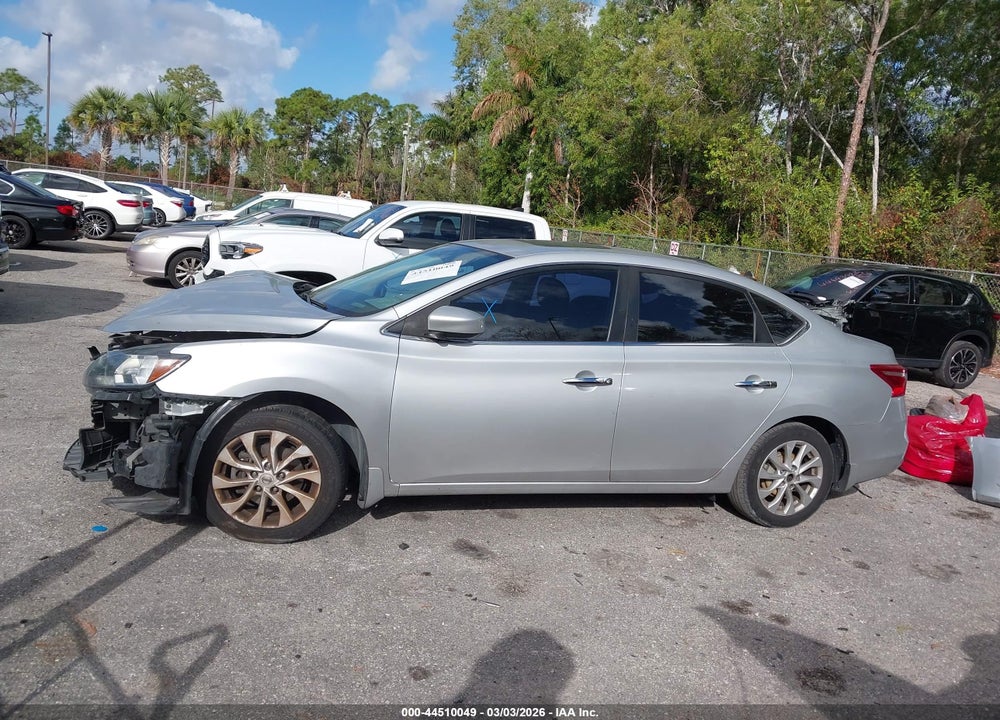 2017 NISSAN SENTRA SV VIN: 3N1AB7AP8HY411136