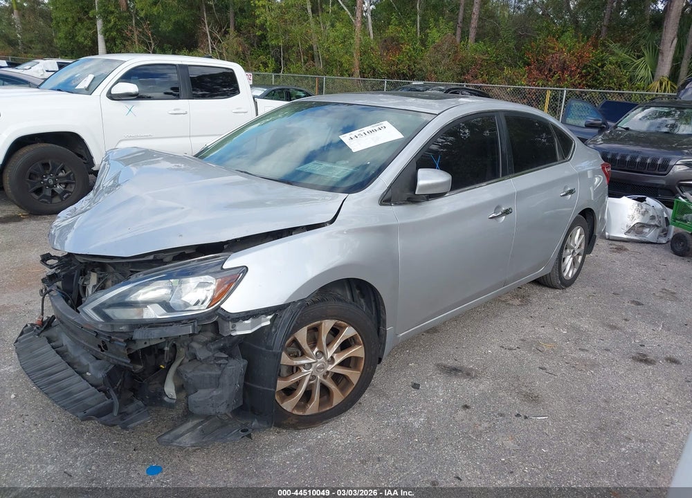 2017 NISSAN SENTRA SV VIN: 3N1AB7AP8HY411136