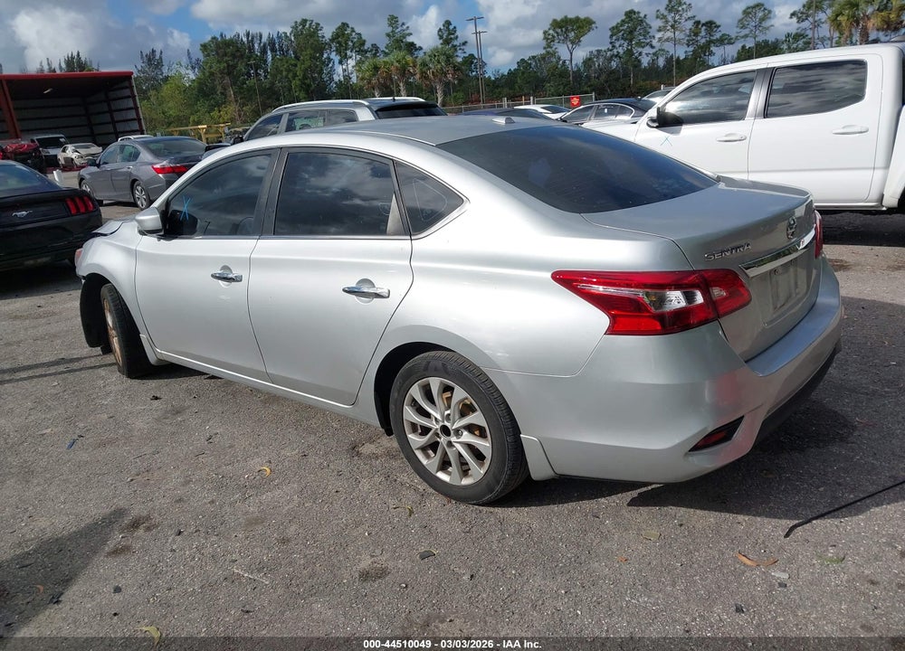 2017 NISSAN SENTRA SV VIN: 3N1AB7AP8HY411136
