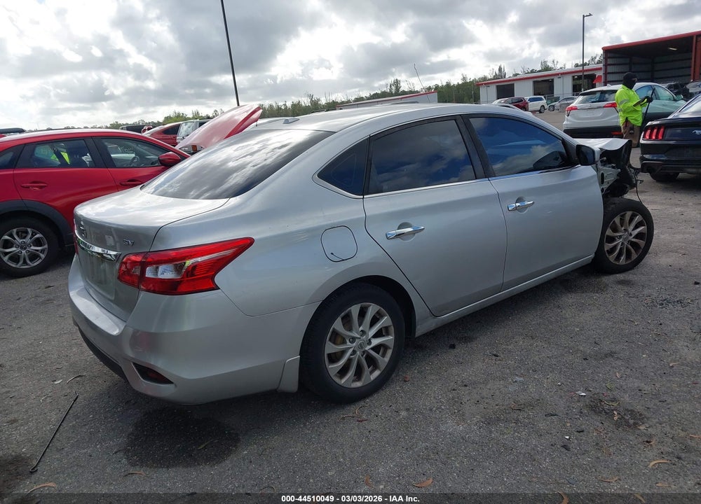 2017 NISSAN SENTRA SV VIN: 3N1AB7AP8HY411136