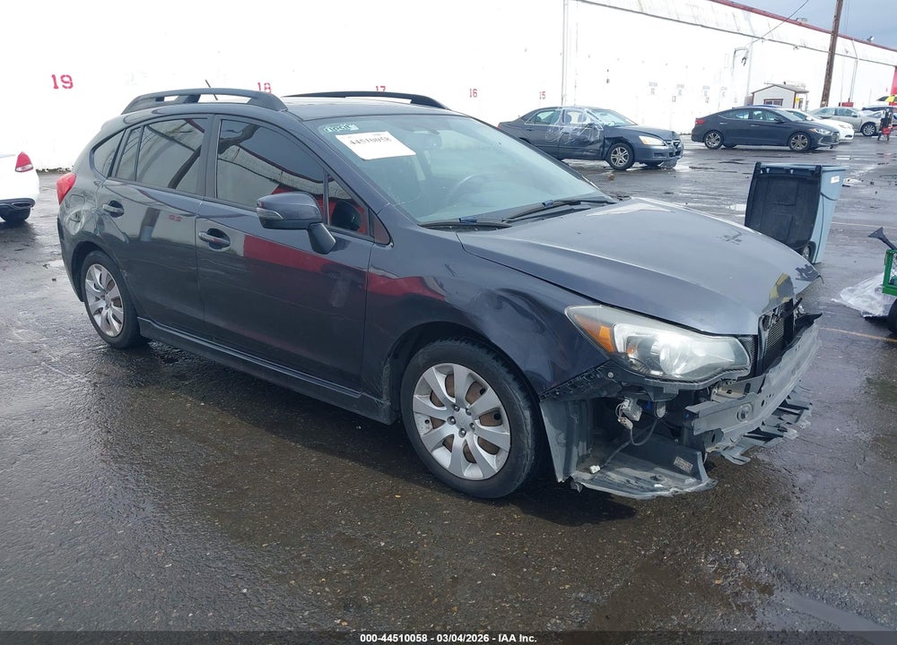 2015 SUBARU IMPREZA 2.0I SPORT PREMIUM VIN: JF1GPAU61F8229253