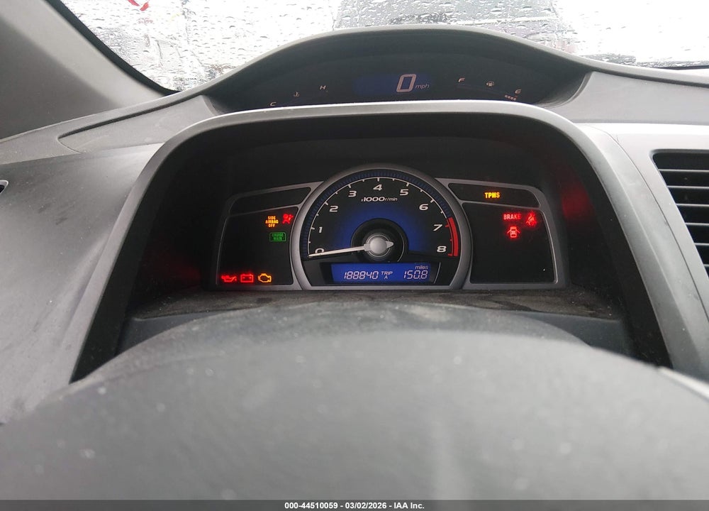 2008 HONDA CIVIC EX VIN: 2HGFG11898H535272