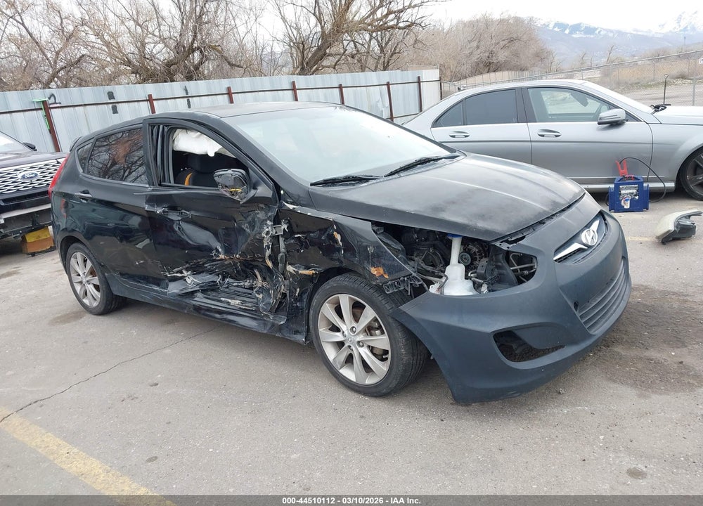 2012 HYUNDAI ACCENT SE VIN: KMHCU5AE1CU006603
