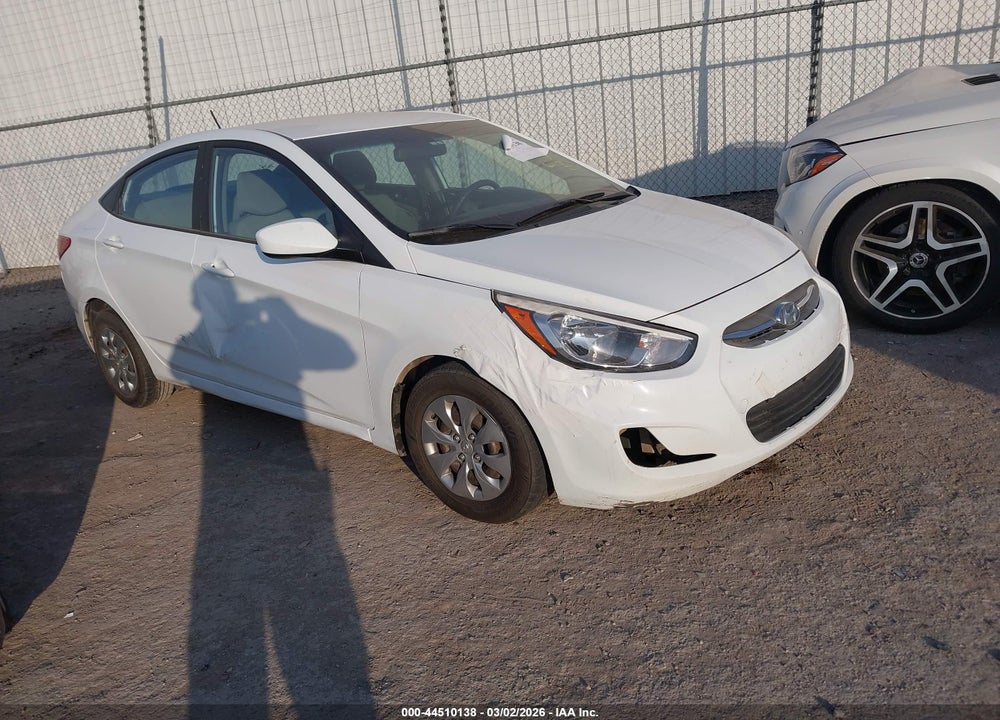 2017 HYUNDAI ACCENT SE VIN: KMHCT4AE2HU222187