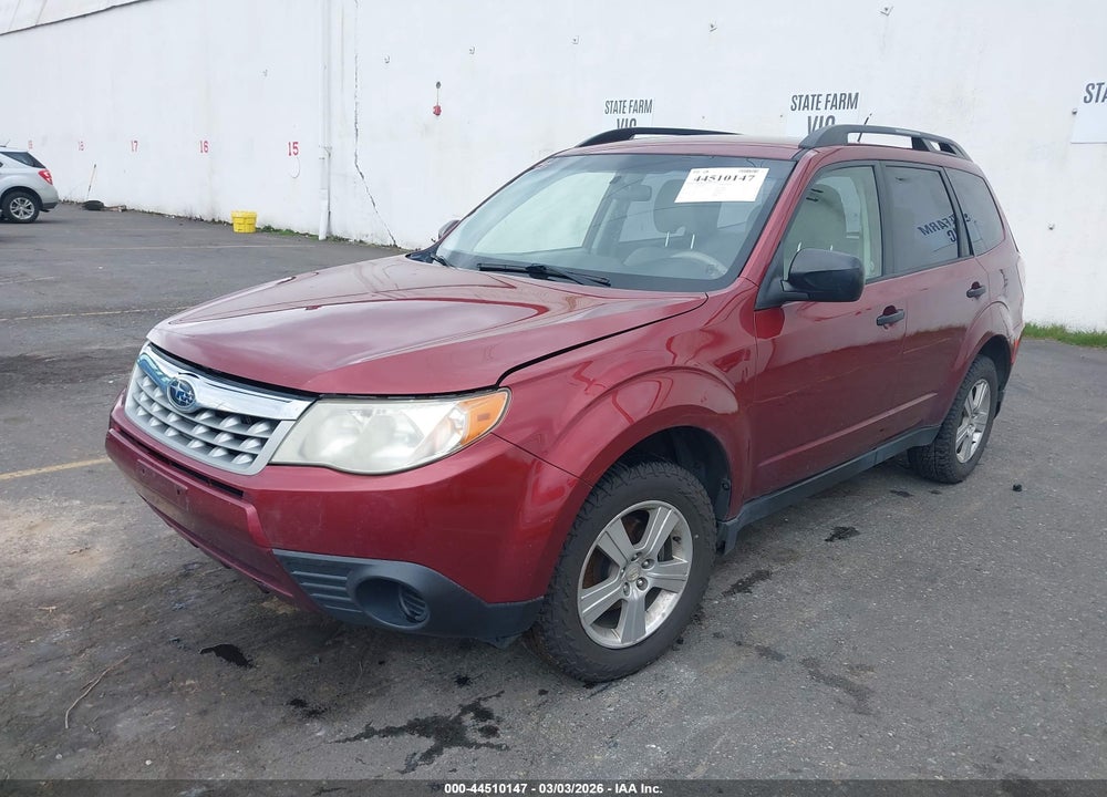 2012 SUBARU FORESTER 2.5X VIN: JF2SHABC2CH452411
