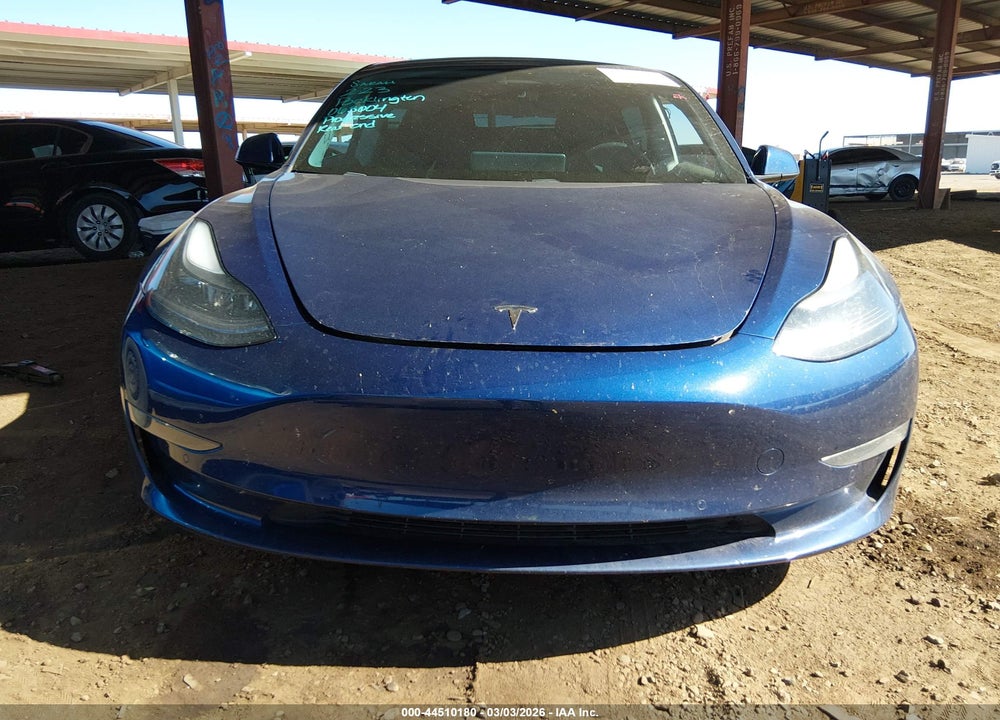 2021 TESLA MODEL 3 STANDARD RANGE PLUS REAR-WHEEL DRIVE VIN: 5YJ3E1EA6MF063004